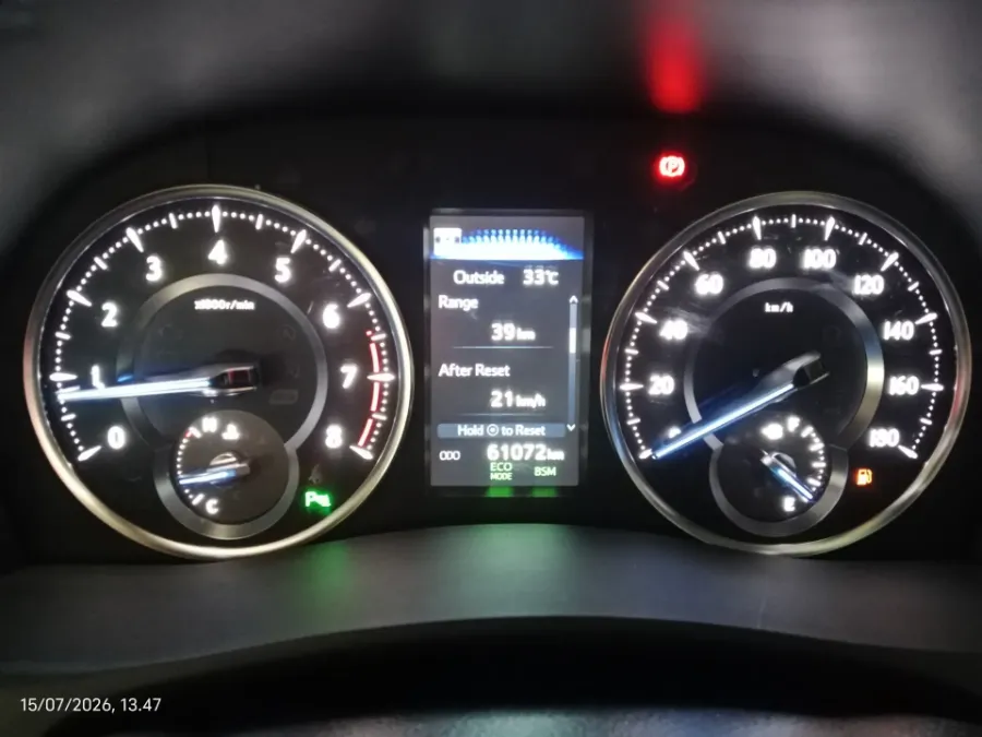 Foto Mobil Bekas Odometer Toyota Alphard 2.5 G tahun 2018