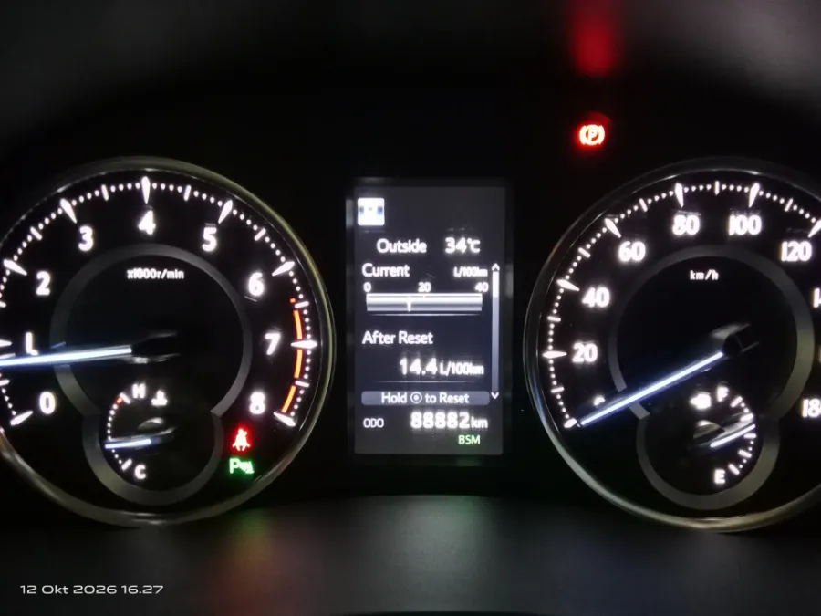Foto Mobil Bekas Odometer Toyota Alphard 2.5 G tahun 2018