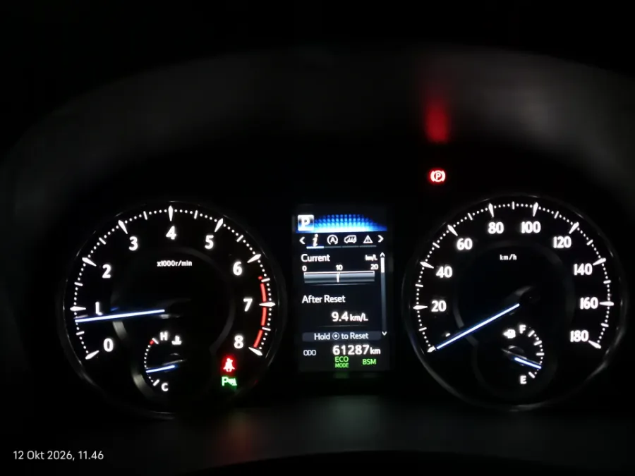 Foto Mobil Bekas Odometer Toyota Alphard 2.5 G tahun 2018