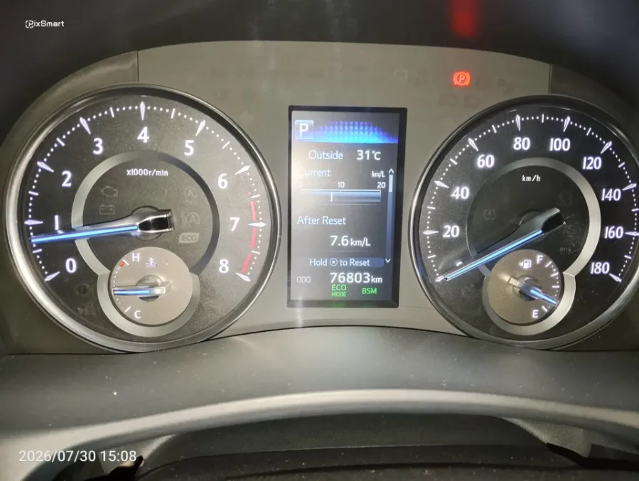 Foto Mobil Bekas Odometer Toyota Alphard 2.5 G tahun 2019