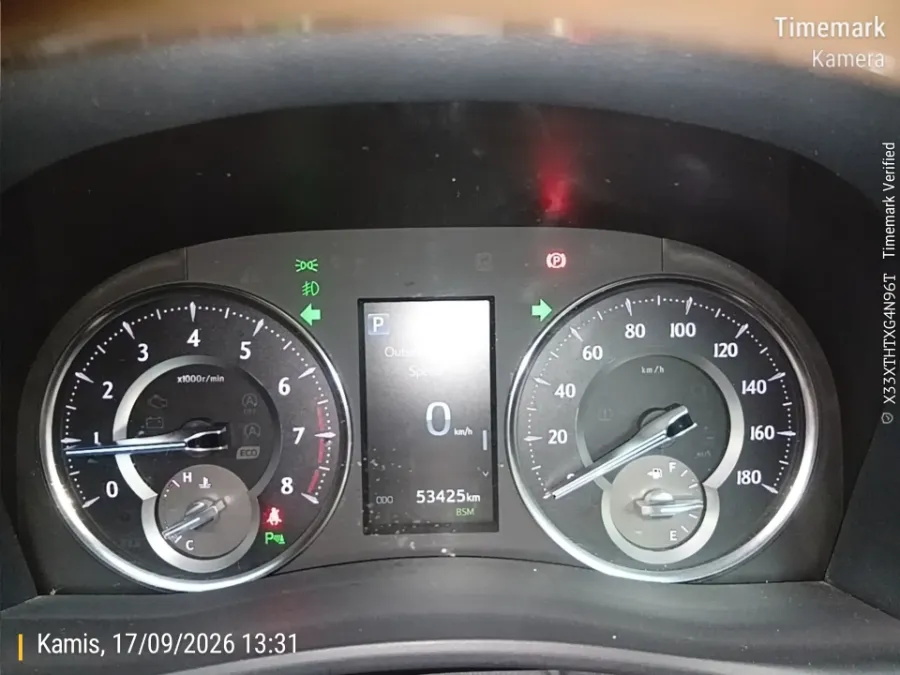 Foto Mobil Bekas Odometer Toyota Alphard 2.5 G tahun 2019
