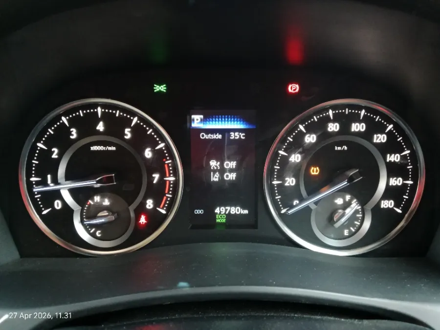 Foto Mobil Bekas Odometer Toyota Alphard 2.5 G tahun 2020