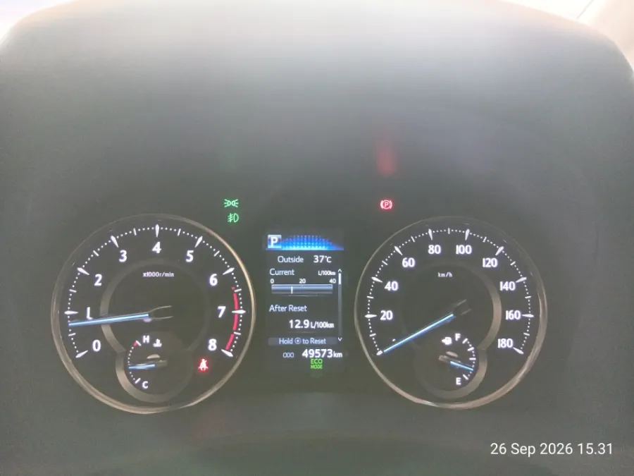 Foto Mobil Bekas Odometer Toyota Alphard 2.5 G tahun 2021