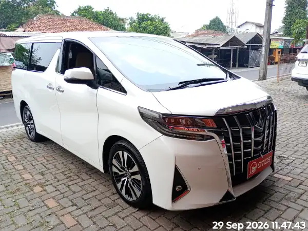 2022 Toyota Alphard 2.5 G