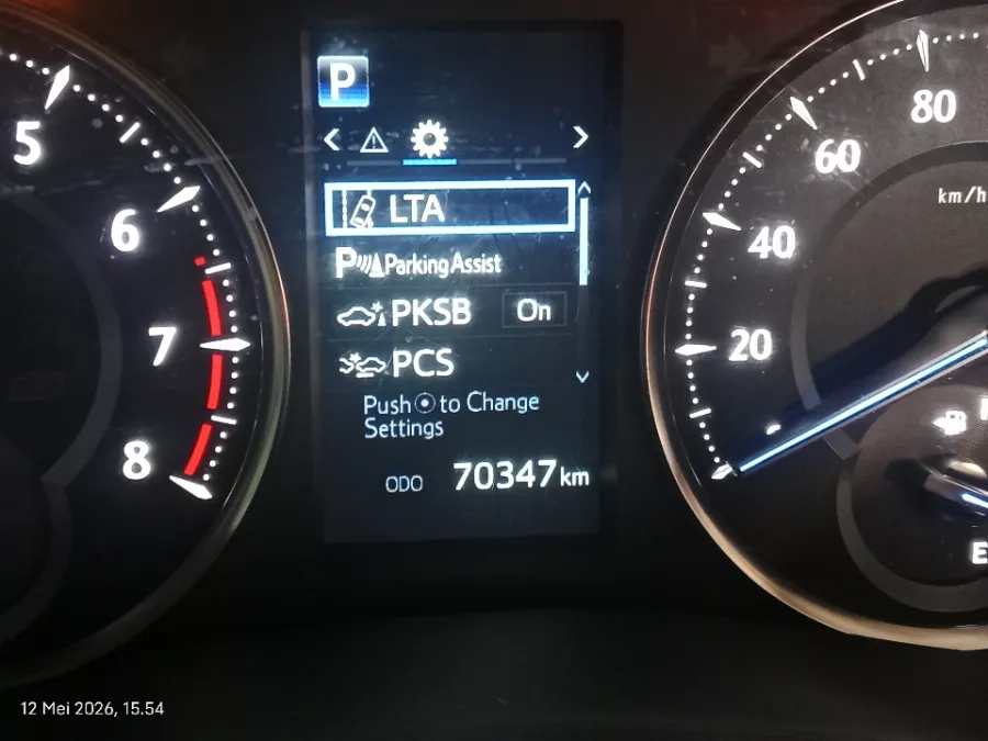 Foto Mobil Bekas Odometer Toyota Alphard 2.5 G tahun 2022