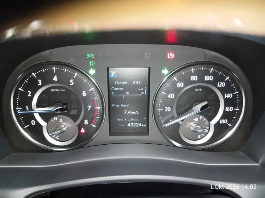 Foto Mobil Bekas Odometer Toyota Alphard 2.5 G tahun 2022