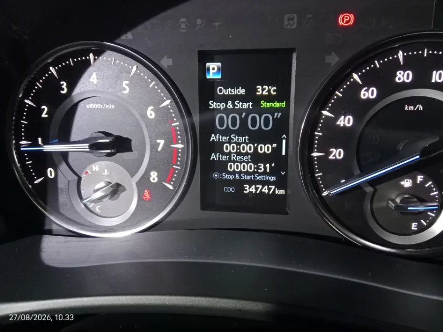Foto Mobil Bekas Odometer Toyota Alphard 2.5 G tahun 2023