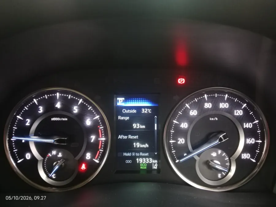 Foto Mobil Bekas Odometer Toyota Alphard 2.5 G tahun 2023