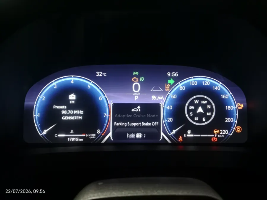 Foto Mobil Bekas Odometer Toyota Alphard 2.5 G tahun 2024