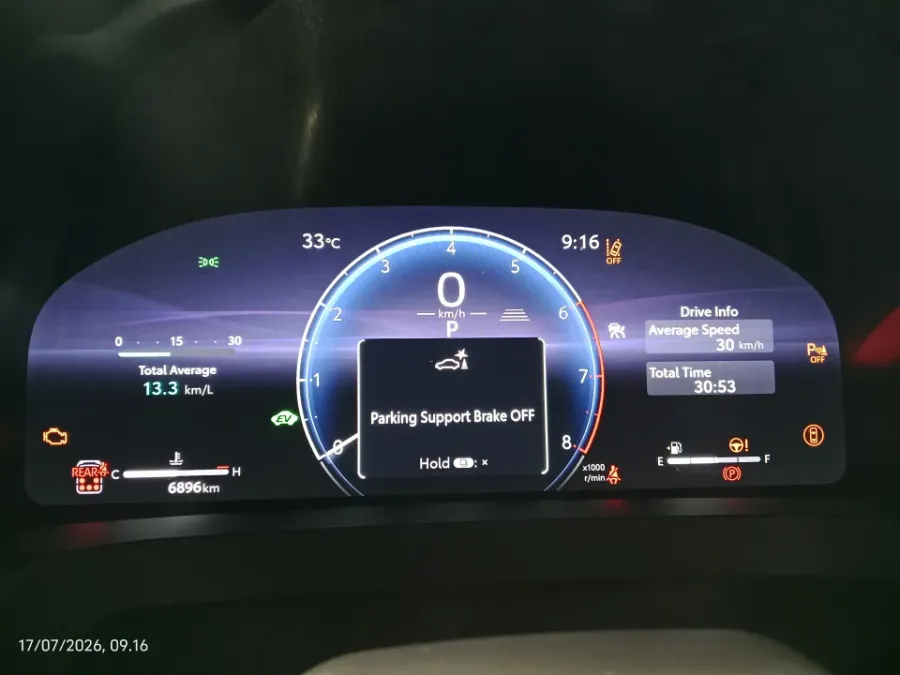 Foto Mobil Bekas Odometer Toyota Alphard 2.5 HEV tahun 2024