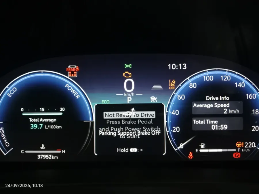 Foto Mobil Bekas Odometer Toyota Alphard 2.5 HEV tahun 2024