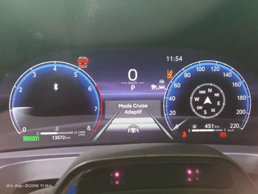 Foto Mobil Bekas Odometer Toyota Alphard 2.5 HEV tahun 2025