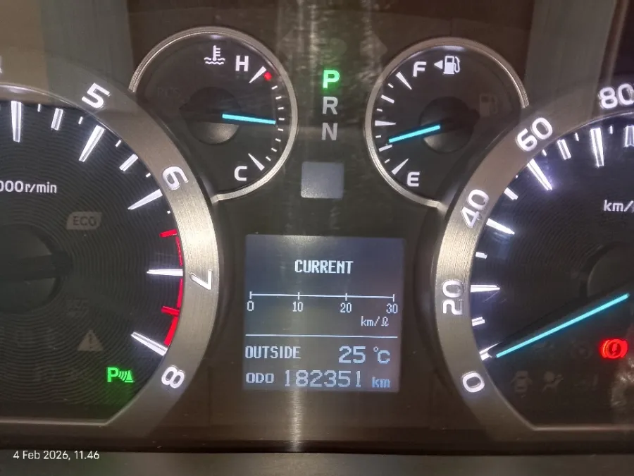 Foto Mobil Bekas Odometer Toyota Alphard 3.5 tahun 2014