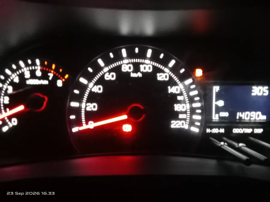 Foto Mobil Bekas Odometer Toyota Avanza 1.3 tahun 2022