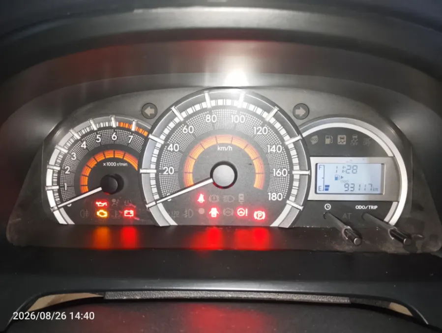 Foto Mobil Bekas Odometer Toyota Avanza 1.3 E tahun 2018