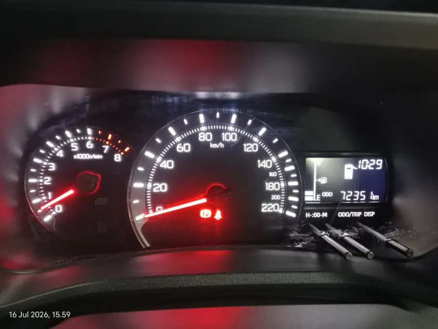 Foto Mobil Bekas Odometer Toyota Avanza 1.3 E tahun 2022