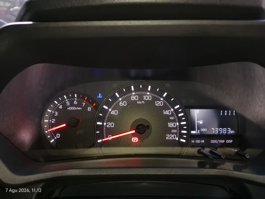 Foto Mobil Bekas Odometer Toyota Avanza 1.3 E tahun 2022