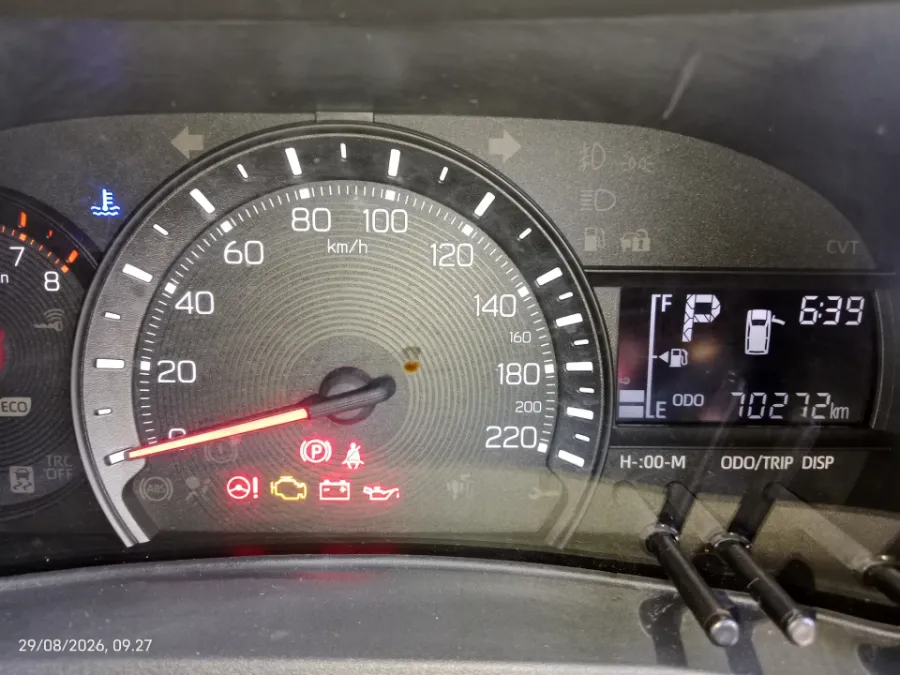 Foto Mobil Bekas Odometer Toyota Avanza 1.3 E tahun 2022