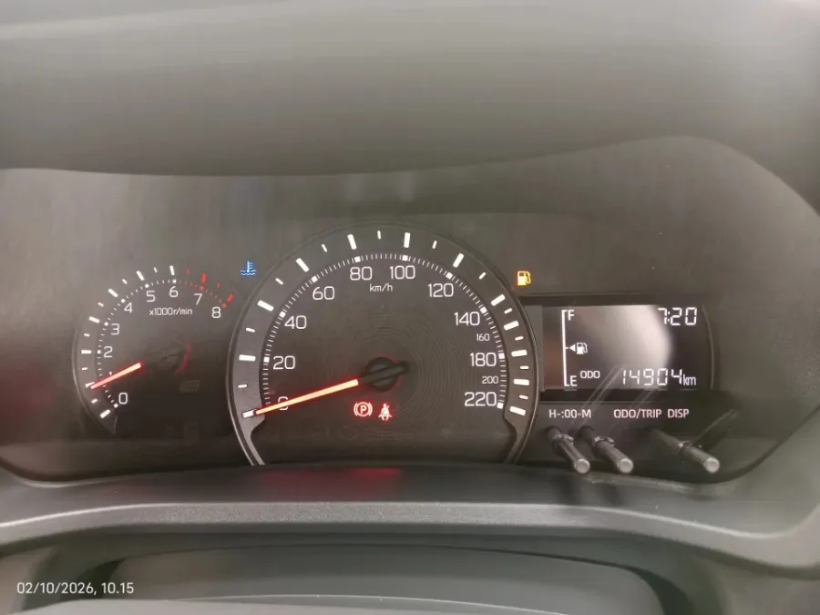 Foto Mobil Bekas Odometer Toyota Avanza 1.3 E tahun 2022