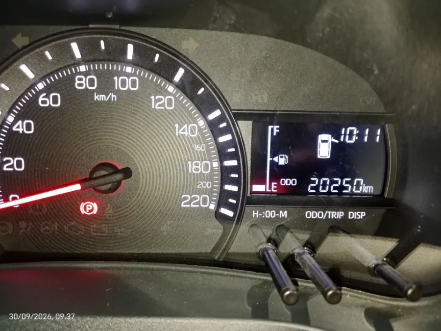 Foto Mobil Bekas Odometer Toyota Avanza 1.3 E tahun 2022