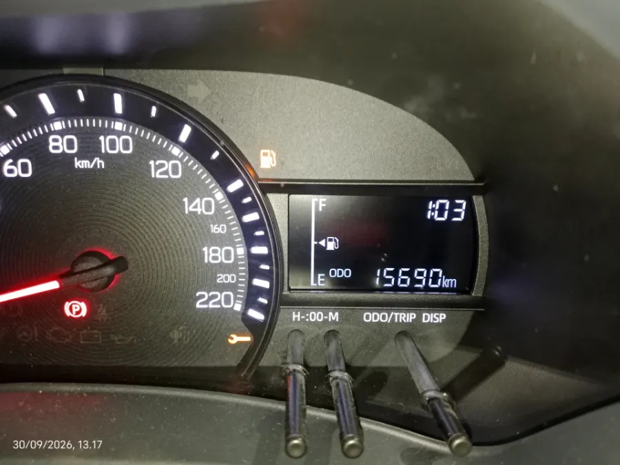 Foto Mobil Bekas Odometer Toyota Avanza 1.3 E tahun 2022
