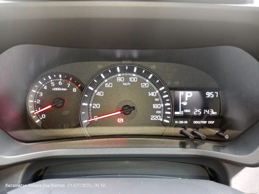 Foto Mobil Bekas Odometer Toyota Avanza 1.3 E tahun 2024