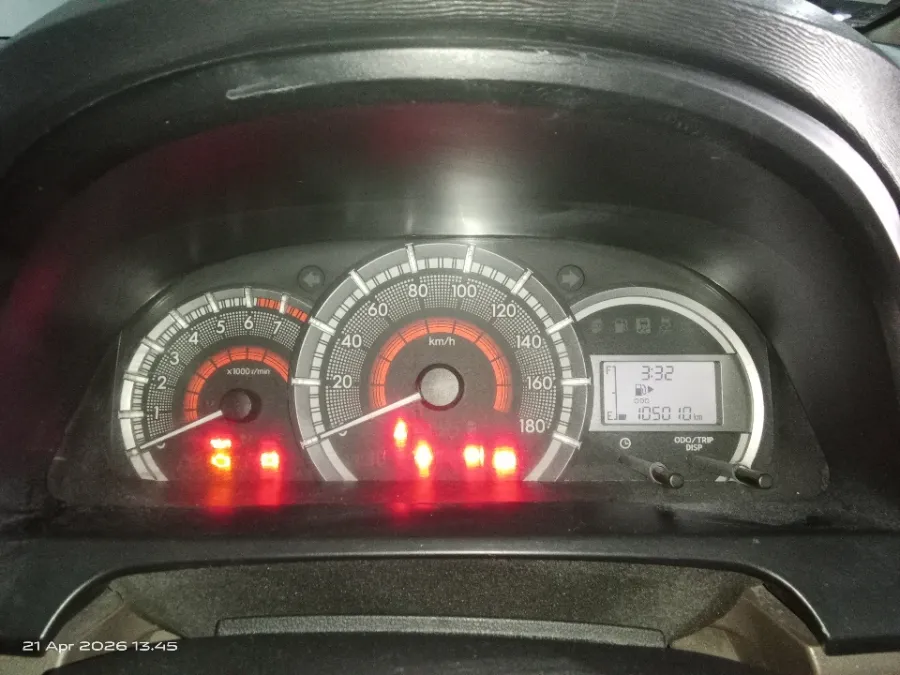 Foto Mobil Bekas Odometer Toyota Avanza 1.3 G tahun 2015