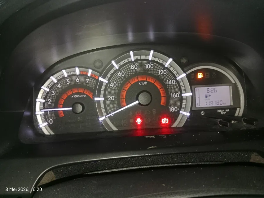 Foto Mobil Bekas Odometer Toyota Avanza 1.3 G tahun 2015
