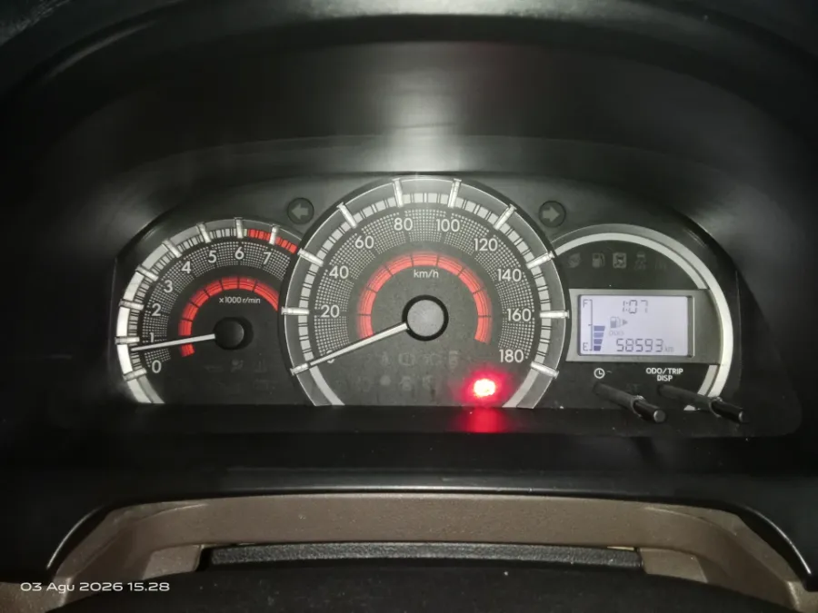 Foto Mobil Bekas Odometer Toyota Avanza 1.3 G tahun 2017
