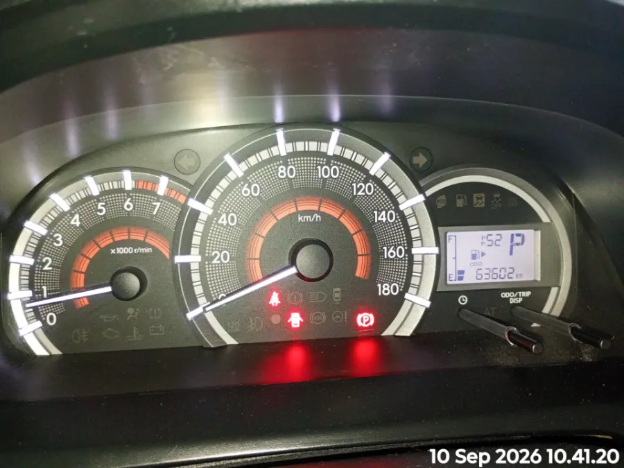 Foto Mobil Bekas Odometer Toyota Avanza 1.3 G tahun 2017