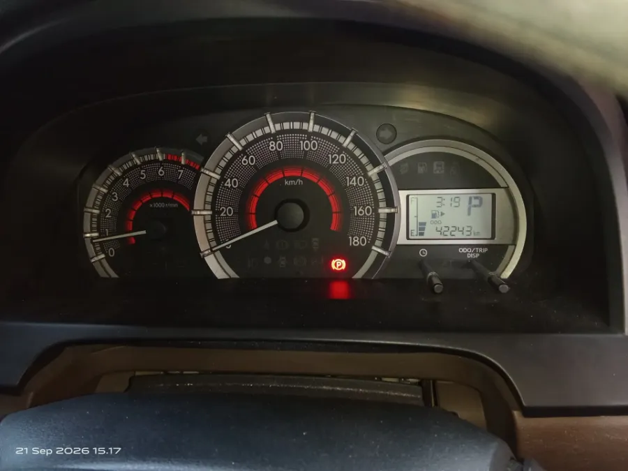 Foto Mobil Bekas Odometer Toyota Avanza 1.3 G tahun 2017