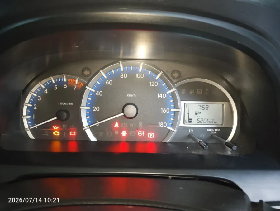 Foto Mobil Bekas Odometer Toyota Avanza 1.3 G tahun 2020