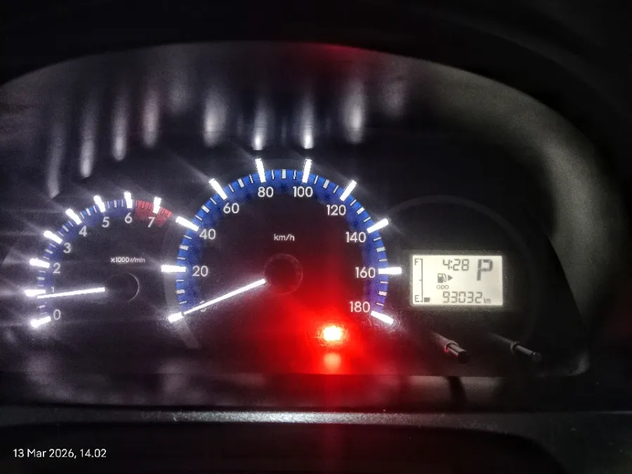 Foto Mobil Bekas Odometer Toyota Avanza 1.3 G tahun 2020