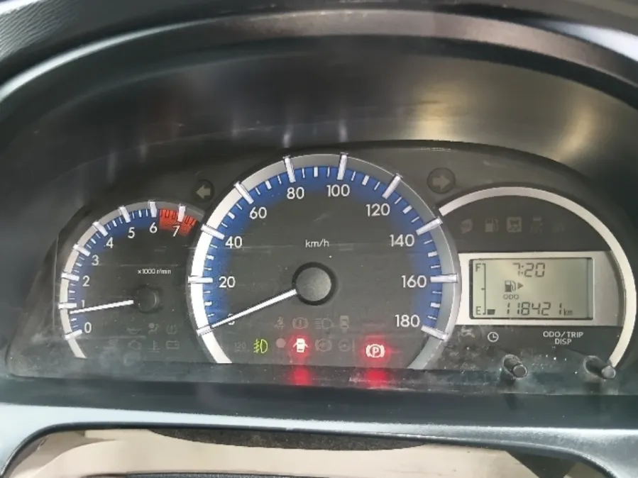 Foto Mobil Bekas Odometer Toyota Avanza 1.3 G tahun 2020
