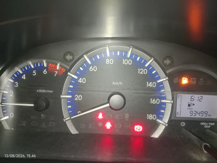 Foto Mobil Bekas Odometer Toyota Avanza 1.3 G tahun 2020