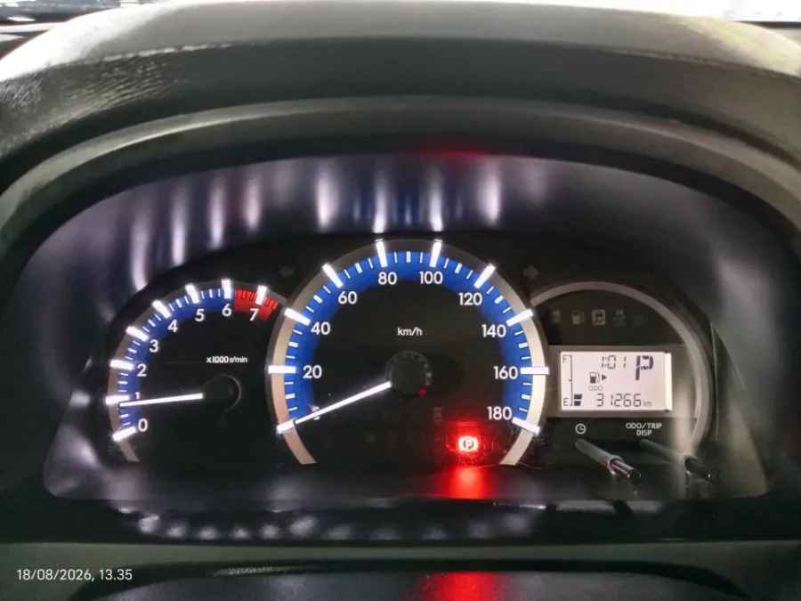 Foto Mobil Bekas Odometer Toyota Avanza 1.3 G tahun 2020