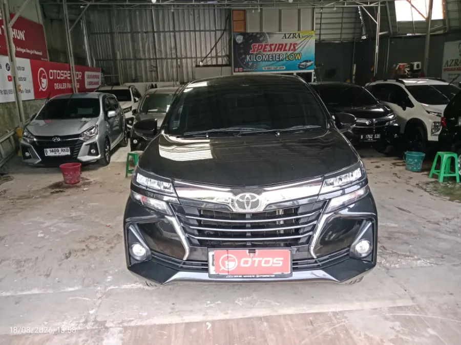 Foto Mobil Bekas Tampak Depan Toyota Avanza 1.3 G tahun 2020