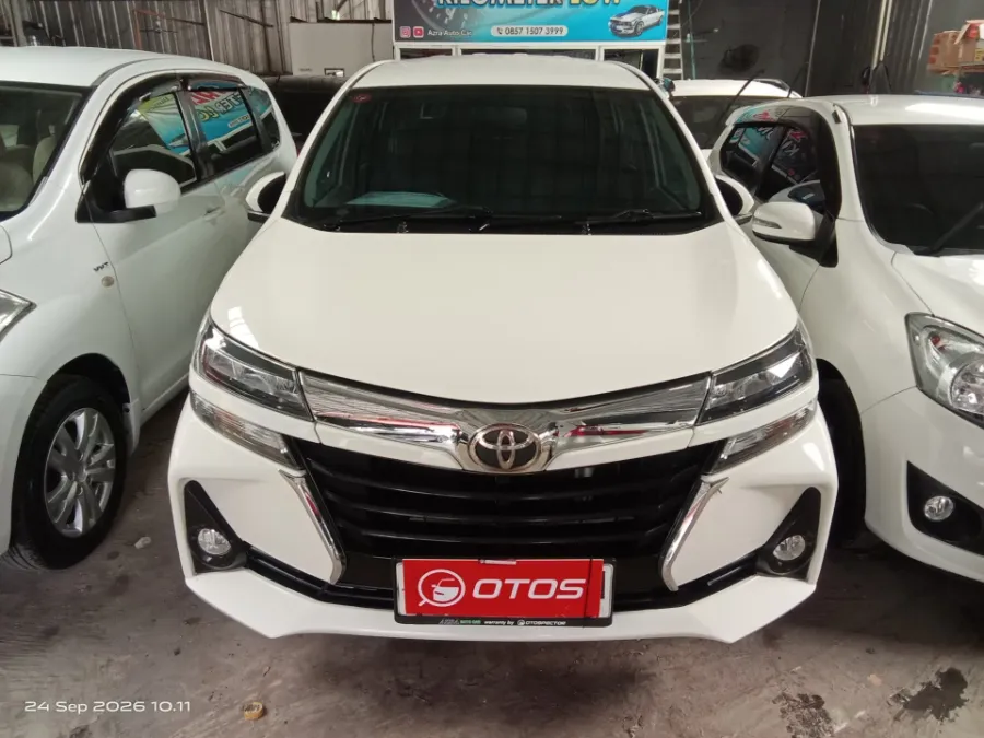 Foto Mobil Bekas Tampak Depan Toyota Avanza 1.3 G tahun 2020