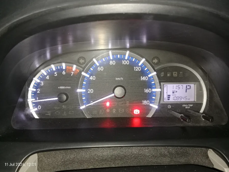 Foto Mobil Bekas Odometer Toyota Avanza 1.3 G tahun 2021