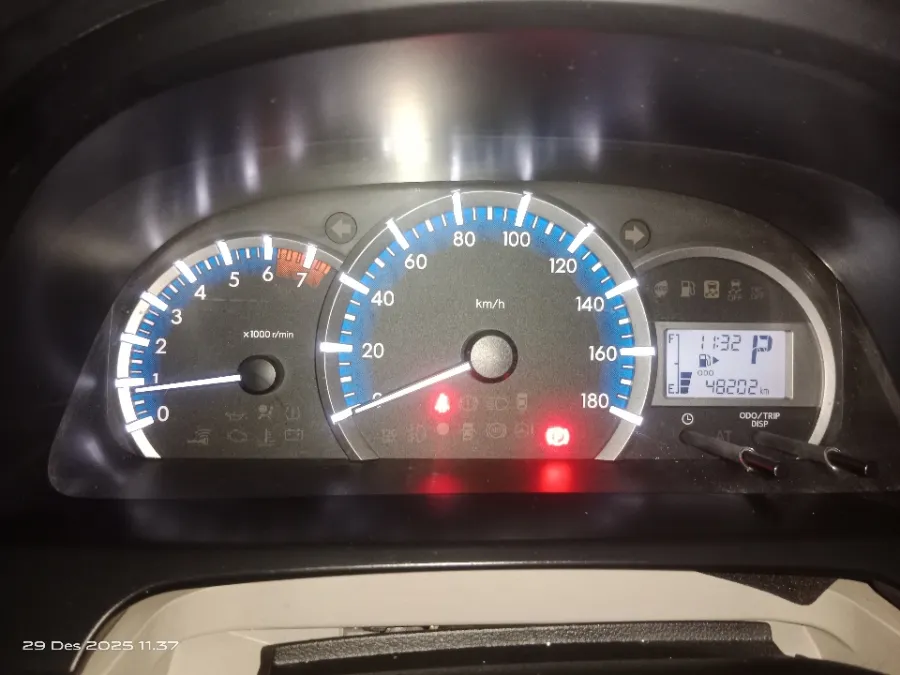 Foto Mobil Bekas Odometer Toyota Avanza 1.3 G tahun 2021