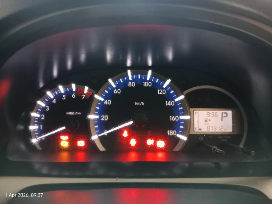 Foto Mobil Bekas Odometer Toyota Avanza 1.3 G tahun 2021
