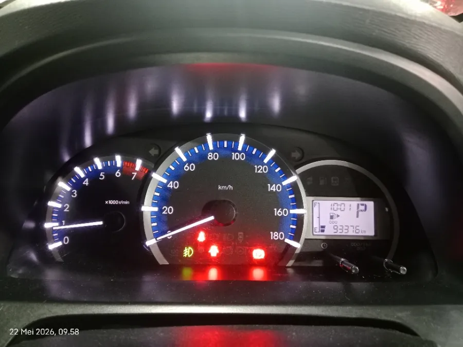 Foto Mobil Bekas Odometer Toyota Avanza 1.3 G tahun 2021