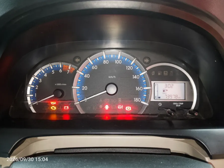 Foto Mobil Bekas Odometer Toyota Avanza 1.3 G tahun 2021