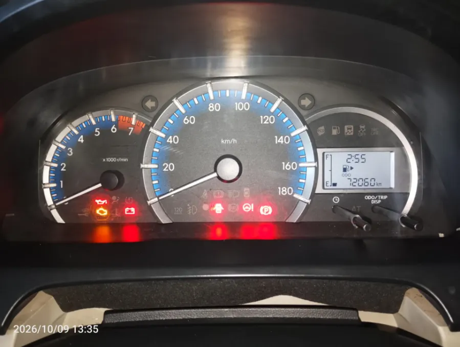 Foto Mobil Bekas Odometer Toyota Avanza 1.3 G tahun 2021