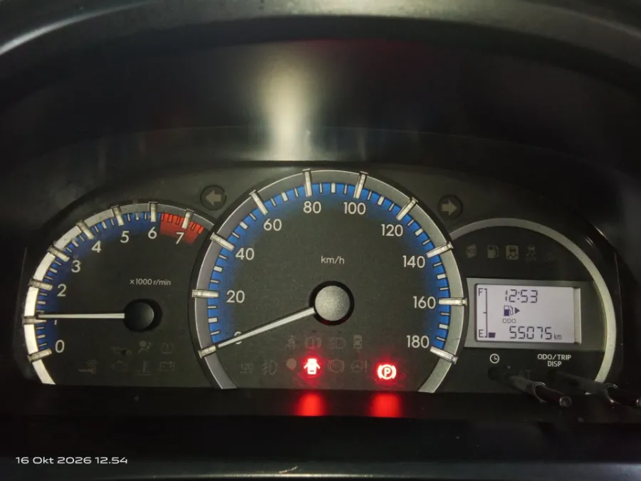 Foto Mobil Bekas Odometer Toyota Avanza 1.3 G tahun 2021