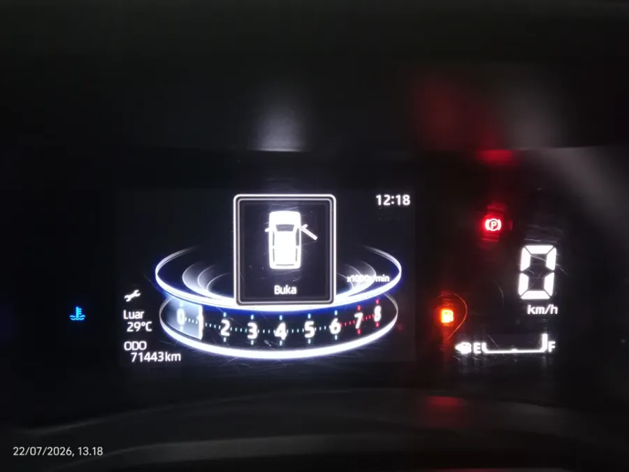 Foto Mobil Bekas Odometer Toyota Avanza 1.5 tahun 2023