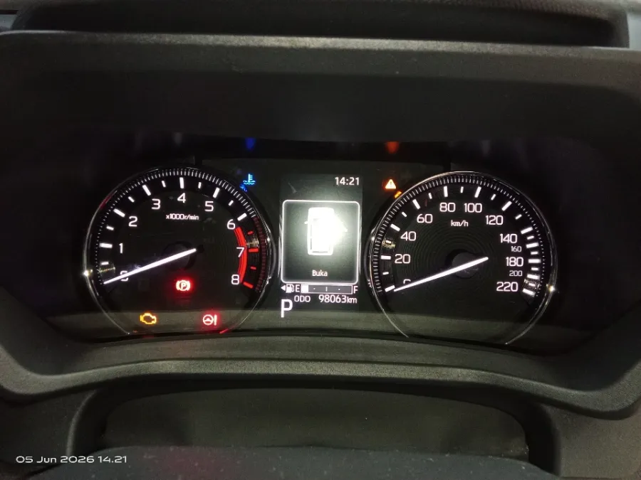 Foto Mobil Bekas Odometer Toyota Avanza 1.5 G tahun 2021