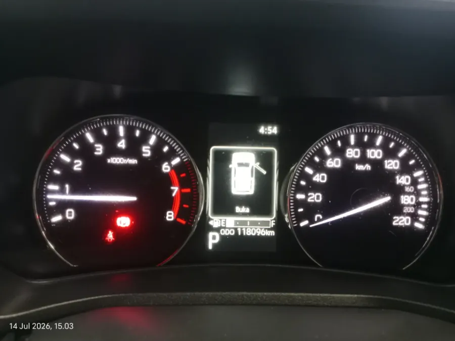 Foto Mobil Bekas Odometer Toyota Avanza 1.5 G tahun 2022