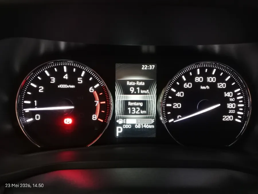 Foto Mobil Bekas Odometer Toyota Avanza 1.5 G tahun 2022