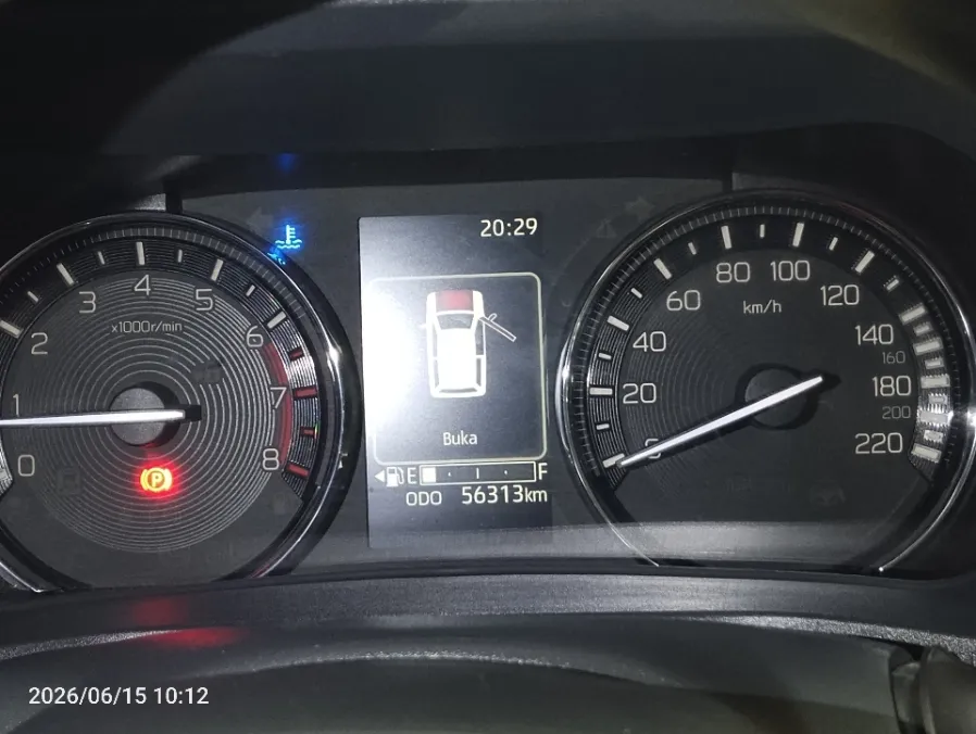 Foto Mobil Bekas Odometer Toyota Avanza 1.5 G tahun 2022